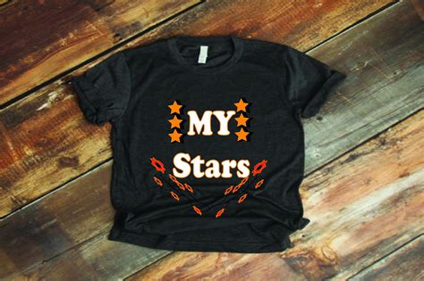 My Stars Svg T-Shirt Design Graphic by J.E Store · Creative Fabrica