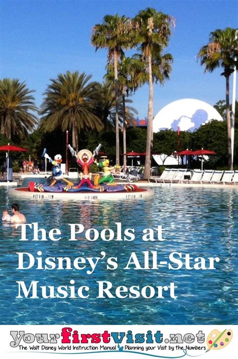 The Pools at Disney's All-Star Music Resort