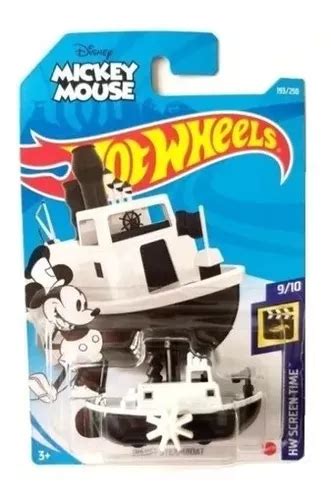 Hot Wheels Mickey Mouse Disney Steamboat Hw Screen Time En Venta En Caseros Bs As G B A