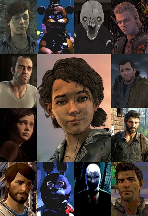 The best video game characters (in my opinion) including some from TWD ...