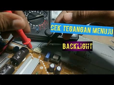 Penggantian Backlight Tv Led Lg Lf A Dengan Awal Kerusakan Ada