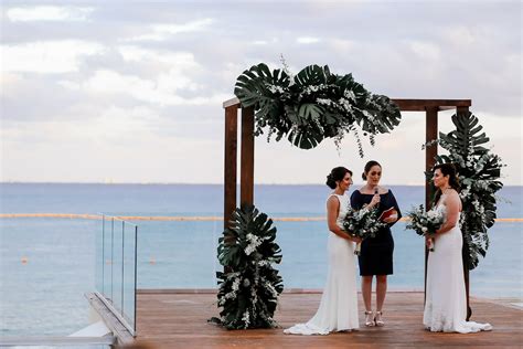 Same Sex Wedding Grand Hyatt Playa Del Carmen Fineart Photography