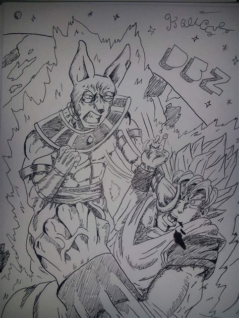 Goku vs Beerus by KBLOODSAW on DeviantArt