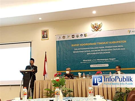 InfoPublik BPS Demak Menggelar Rakor Evaluasi Hasil Pendataan Awal