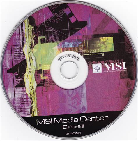 Msi Media Center Deluxe Ii Msi Free Download Borrow And Streaming