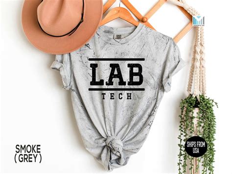 Lab Tech Tie Dye Shirt Medical Laboratory Technician Tshirt Etsy