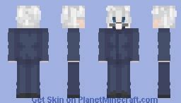 Gojo Satoru skin Minecraft Skin