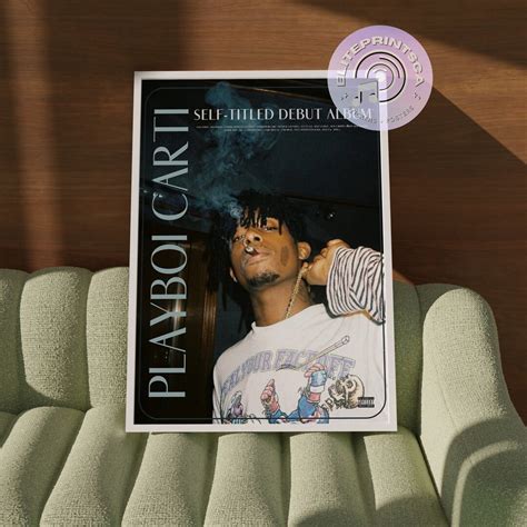 Playboi Carti Self Titled Album Poster Instant Download Etsy Hong Kong