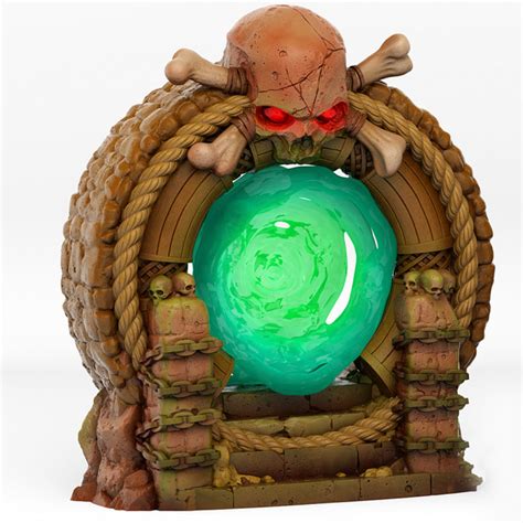 3D Printable PIRATE PORTAL & EFFECT by Fantastic Portals & Effects