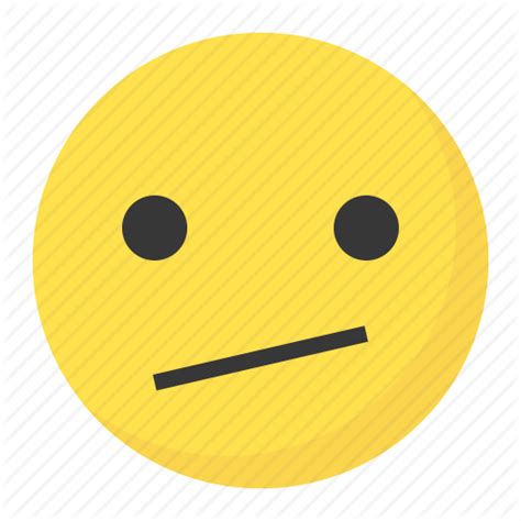 Yellow Emoticon Facial Expression Smile Circle Line Smiley Icon 129841