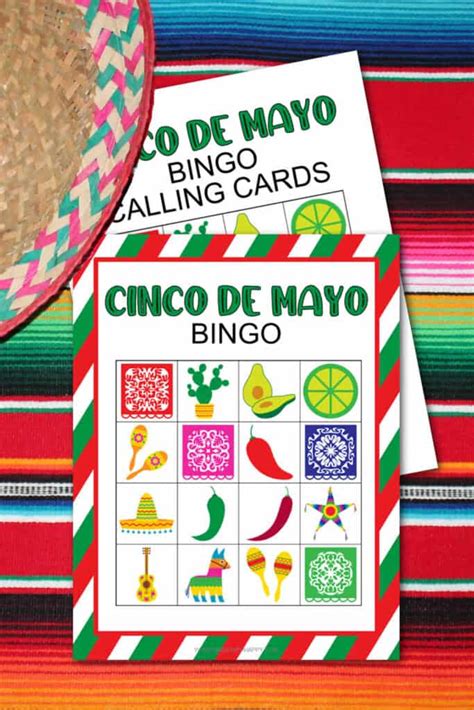 Cinco De Mayo Bingo Game Made With Happy