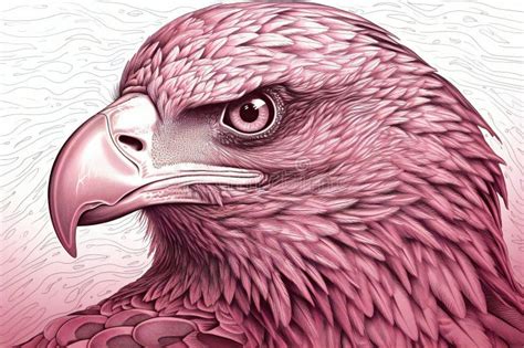 Eagle head drawing stock image. Image of wildlife, generative - 276006863