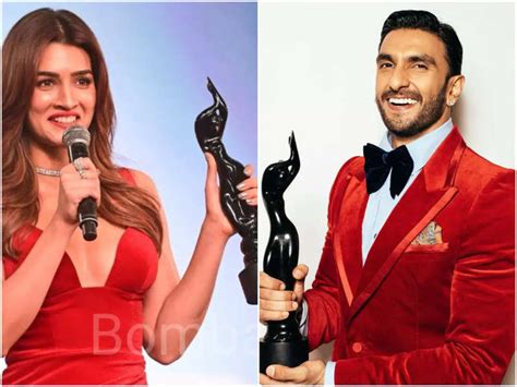 67th Wolf777news Filmfare Awards 2022: Ranveer Singh and Kriti Sanon ...