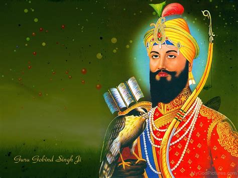 Beautiful Picture of Guru Gobind Singh Ji