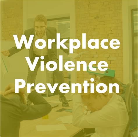 Workplace Violence Prevention Chameleon Associates