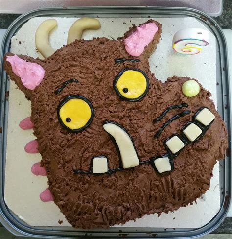 Gruffalo Cake Made From The Gruffalo Cookbook Gruffalo Cake