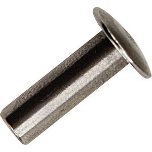 X Stainless Steel Truss Head Semi Tubular Rivet Fastenal