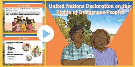 Un Declaration On The Rights Of Indigenous People Powerpoint