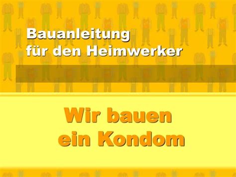 PPT Bauanleitung für den Heimwerker PowerPoint Presentation free