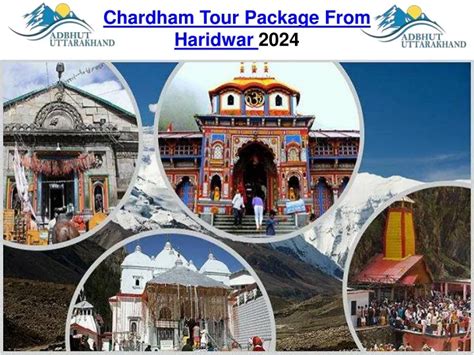 PPT Chardham Tour Package From Haridwar 2024 PowerPoint Presentation