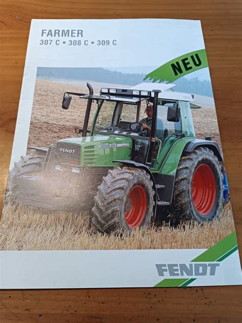 Prospekt Fendt Farmer Brosch Re Traktor Schlepper U Ebay