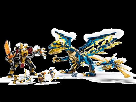 LEGO 71796 Elemental Dragon Vs The Empress Mech Ninjago