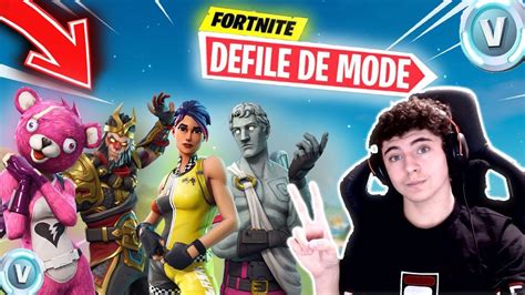 Live Fortnite Facecam Fr Pp Defile De Mode Duo Section Skin A