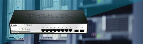 D Link Fast Ethernet Switch 8 10 Port Gigabit Web Smart