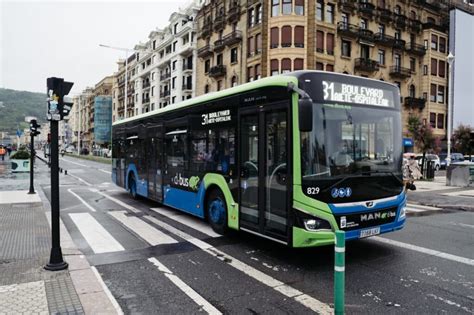 El Transporte P Blico En Donostia Bate Su R Cord Hist Rico