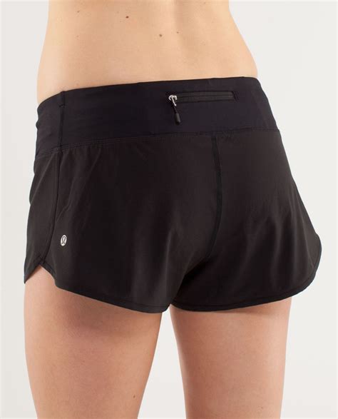 Lululemon Run Ultra Short II Black Lulu Fanatics