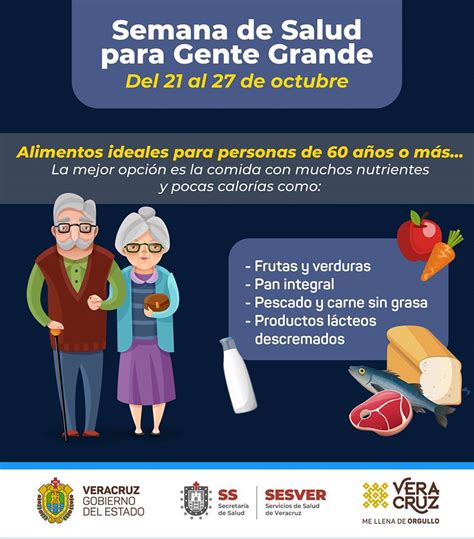 Buz N Xalapa Alimentos Ideales Para Personas De A Os O M S