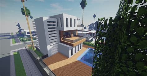 Modern House (Map + Schematics) Minecraft Map