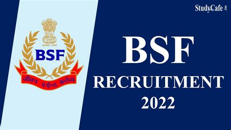 Bsf Recruitment For Vacancies Salary Up To Rs Check