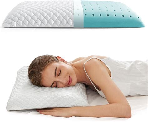 NOFFA Oreiller Rafraichissant Adulte Pillow Moelleux Oreiller Enfant