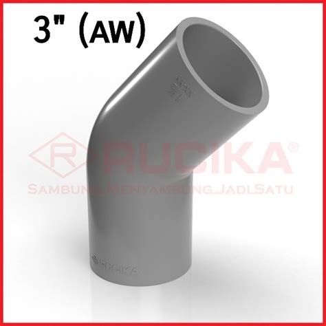 Jual Elbow Keni Aw Inch Derajat Rucika Inci Inch Knee Knie