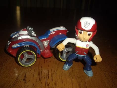 Euc Paw Patrol Ryder 4 Wheel Atv Rescue Vehicle With Figure Ebay