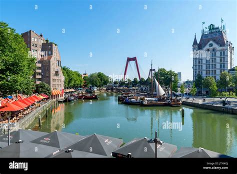 Oude Haven Old Harbour Rotterdam Netherlands Stock Photo Alamy