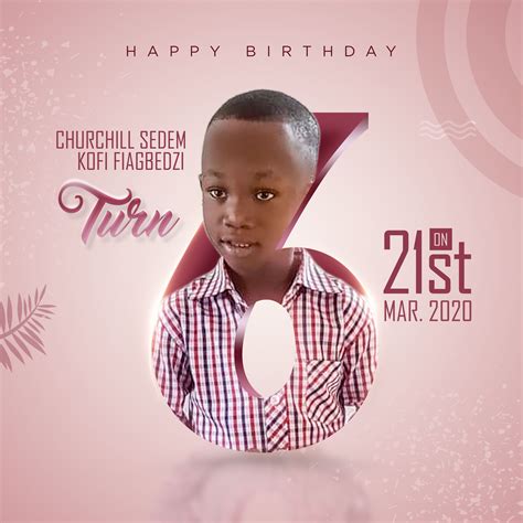 Happy birthday poster design for pastor – Artofit