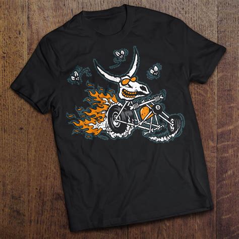 Rat Fink Biker T-Shirt | Biker t shirts, Retro tee, Shirts