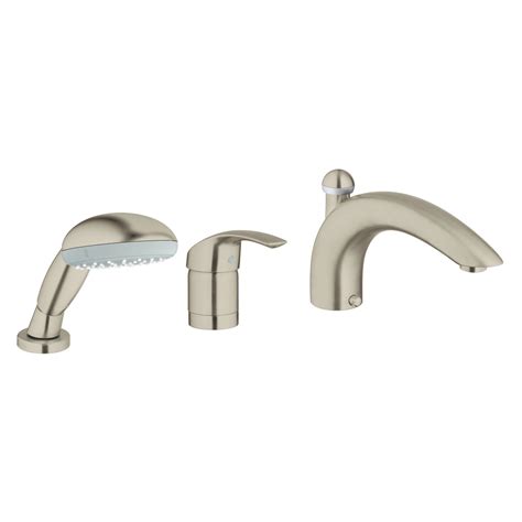 Eurosmart Three Hole Single Lever Bath Combination Grohe