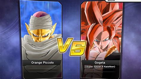 Xenoverse 2 Requested Match PC Orange Piccolo Vs Gogeta DBGT Super