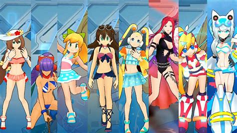 Swimsuit In Mega Man X Dive Youtube