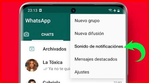 ¡aprende Cómo Cambiar El Tono De Whatsapp En Pocos Pasos 💙 Me Gusta Internet