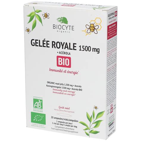 Biocyte Gel E Royale Bio Mg Pc S Redcare Pharmacie