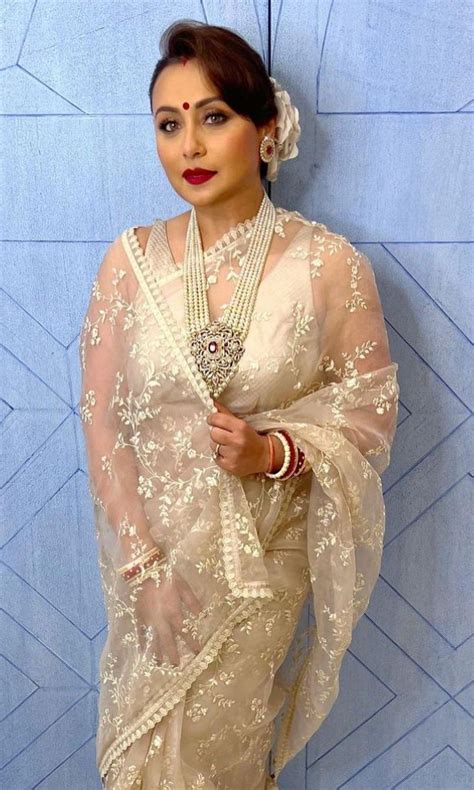 Rani Mukherjee 2022 Saree