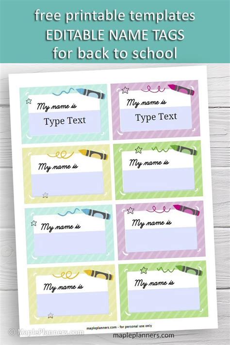 Free Printable Back To School Name The Template Can Also Be, 56% OFF