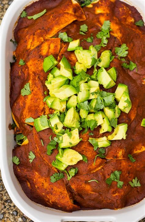 Roasted Vegetable Enchilada Casserole Nora Cooks