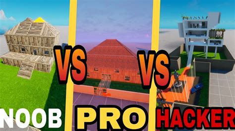 Noob VS Pro VS Hacker Construire Une VILLA YouTube