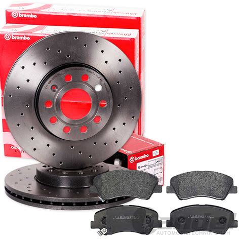 BREMBO BREMSENSET GELOCHT SPORT HINTEN AUDI Q5 8R QUATTRO A4 S4 8K