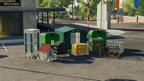 Decorative Pallets Pack V11 Fs19 Mod